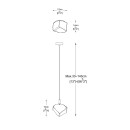 Zuma Line 003064-011263 Pendelleuchte ROCK G9