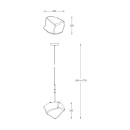 Zuma Line 003064-011264 Pendelleuchte ROCK E27