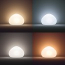 Philips Hue 8719514341395 Tischlampe Wellner D268mm 1x6w | E27 | 570-800lm | 2200-6500k - White Ambiance, dimmbar, Fernbedienung, Bluetooth, weiß