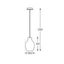 Zuma Line 003064-011110 Pendelleuchte BRESSO E27