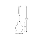 Zuma Line 003064-011109 Pendelleuchte BRESSO E27