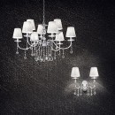Ideal Lux Hängeleuchte Pantheon Argento 12x40W SP12 E14 - rustikal, komplex