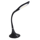 Globo 58271BLED Tischleuchte Pattaya 1x9W | 620lm | 3000-4000-6500K - USB, dimmbar, Touch-Schalter, flexibler Arm, schwarz