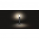 Philips Hue 16474/93/P0 Außensäule Turaco 1x9,5W | 2700K | E27 - weiß