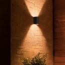 Philips Hue 17464/30/P7 LED Außenwandleuchte Resonate 2x8W | RGB- White and Color Ambiance