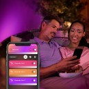 Philips Hue 17464/30/P7 LED Außenwandleuchte Resonate 2x8W | RGB- White and Color Ambiance