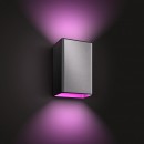 Philips Hue 17464/47/P7 LED Außenwandleuchte Resonate 2x8W | RGB - White and Color Ambiance