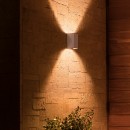 Philips Hue 17464/47/P7 LED Außenwandleuchte Resonate 2x8W | RGB - White and Color Ambiance