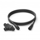 Philips Hue 17489/30/PN 2,5 m Kabel und T-Verbinder - Outdoor