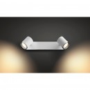 Philips Hue 34360/31/P7 Decken- und Spotleuchte Badleuchte Adore 2x5,5W | GU10 | 2200-6500K | IP44 - White Ambiance
