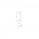 Philips Hue 34360/31/P7 Decken- und Spotleuchte Badleuchte Adore 2x5,5W | GU10 | 2200-6500K | IP44 - White Ambiance