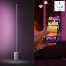 Philips Hue 40802/48/P9 LED Tischleuchte Signe 1x32W | 2200-6500K - Bluetooth, White and Color Ambiance