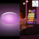 Philips Hue 40905/31/P9 Deckenleuchte Flourish 1x32W | 2200-6500K | RGB - Bluetooth, White and Color Ambiance