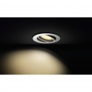 Philips Hue 50411/31/P7 LED Decken- und Spotleuchte Miliskin 1x5,5W | 2200-6500K - White Ambiance