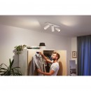 Philips Hue 50463/31/P7 LED Decken- und Spotleuchte Buratto 3x5,5W | 2200-6500K - White Ambiance