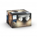 Philips Hue 50474/31/P7 LED Decken- und Spotleuchte Buckram 4x5,5W | 2200-6500K - White Ambiance