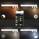Philips Hue 50609/31/P7 LED Deckenleuchter Centris 3x5,7W + 34W | GU10 | 2000-6500K | RGB - Bluetooth Smart