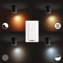 Philips Hue 56330/30/P7 LED Kronleuchter Pillar 1x5,5W | GU10 - Bluetooth-Fernbedienung