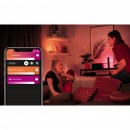 Philips Hue 78202/30/P7 Tischlampe Play 1x9,5W | 2200-6500K | RGB - Doppelpack; White and Color Ambiance
