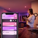 Philips Hue 8718699629250 Set mit 2 LED Lampen 1x5,7W | GU10 - Bluetooth, White and Color Ambiance