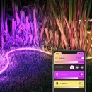 Philips Hue 8718699709839 LED Außenstreifen 2 m 1x20,5W | RGB - White and Color Ambiance + Transformator