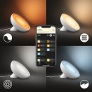 Philips Hue 8718699770983 LED Tischleuchte Bloom 1x7,1W | 2000-6500K - Bluetooth, RGB, intelligent