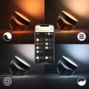Philips Hue 8719514264489 LED Lampe Iris 4 Generation 1x8,1W | 2000-6500K - Bluetooth, White and Color Ambiance, schwarz