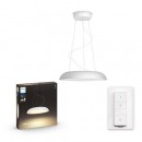 Philips Hue 8719514341098 LED Hängende Deckenleuchte Amaze 1x25w | 2750-2900lm | 2200-6500K - White Ambiance, Bluetooth, Fernbedienung, weiß