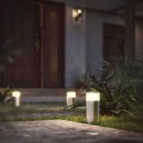 Philips Hue 8719514388499 Calla LED-Gartenpfahl 1x8W | 600lm | 2200-6500K | RGB - IP65, Edelstahl, Erweiterungseinheit ohne Stromquelle, White and Color Ambiance