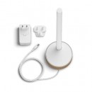 Philips Hue 8719514433465 Signe LED-Tischleuchte 55,3cm | 1x11,8W | 1040lm - weiß mit Holzdekor, Farbverlauf Weiß und Color Ambiance
