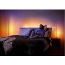 Philips Hue 8719514433465 Signe LED-Tischleuchte 55,3cm | 1x11,8W | 1040lm - weiß mit Holzdekor, Farbverlauf Weiß und Color Ambiance