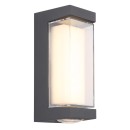 Globo 34316 LED Außenwandleuchte PLIXON | 12W integrierte LED-Quelle | 1093lm | 3000K