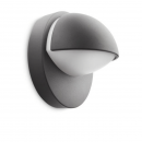 Philips 16245/93/16 Außenwandlampe June 1x 42W | E27 | IP44 - Anthrazit