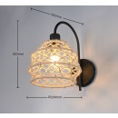 Trio TR21681736 Wandleuchte HIVE E27