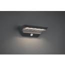 TRIO R22241142 LED Solar-Gartenwandleuchte Mendoza 1x5W | 3000K | IP44 - mit Bewegungssensor