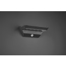 TRIO R22241142 LED Solar-Gartenwandleuchte Mendoza 1x5W | 3000K | IP44 - mit Bewegungssensor