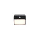 Trio TR23156102 LED solar Außenwandleuchte OLINDA  | 2,5W integrierte LED-Quelle | 250lm | 4000K