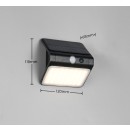 Trio TR23156102 LED solar Außenwandleuchte OLINDA  | 2,5W integrierte LED-Quelle | 250lm | 4000K