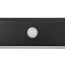 Trio TR23306102 LED solar Außenwandleuchte SILVES  | 6W integrierte LED-Quelle | 700lm | 4000K