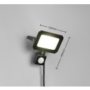 Trio TR23349132 LED Strahler FUNCHAL  | 20W integrierte LED-Quelle | 1800lm | 4000K