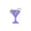 Trio R23731100 Wandleuchte CHEERS | 5W integrierte LED-Quelle | mit Schalter