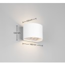 Trio TR24161631 LED Wandleuchte GENIE | 1W integrierte LED-Quelle
