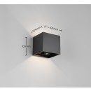 Trio TR24169632 LED Wandleuchte GENIE | 1W integrierte LED-Quelle