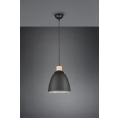 Trio R30681032 Hängende Deckenleuchte Jagger 1x40w | E27 - schwarz