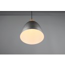 Trio R30681067 Hängende Deckenleuchte Jagger 1x40w | E27 - Nickel