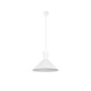 Trio R30781931 Pendelleuchte Enzo 1x28W | E27 - höhenverstellbar, weiß