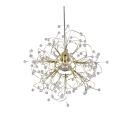 Trio R31311003 Hängelampe Gloria 1x40W | E27 - höhenverstellbar, Messing