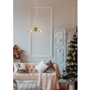 Trio R31315003 Pendelleuchte Gloria 5x25W | E14 - höhenverstellbar, Messing