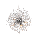 Trio R31315006 Pendelleuchte Gloria 5x25W | E14 - höhenverstellbar, Chrom