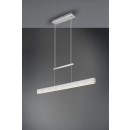Trio R32043105 LED Hängende Deckenleuchte Paros 1x21w + 55w | SMD | 3000lm + 1500lm | 3000K - Ober- und Unterbeleuchtung, 3-Phasen-Dimmen, einstellbare Höhe, Aluminium
